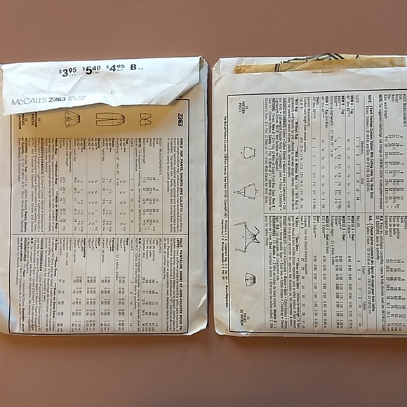 Vintage Patterns - Picture 2 of 2